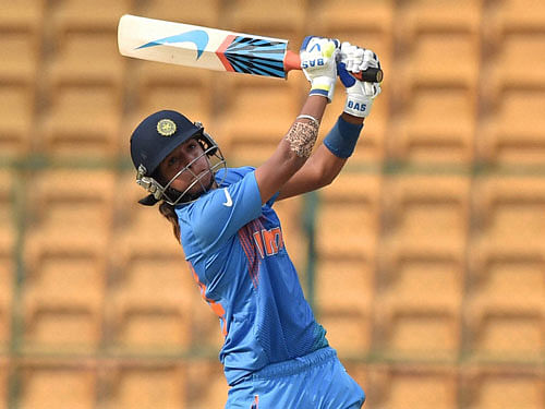 Pandey and captain Harmanpreet Kaur (14 not out) shared 51 runs for the unbroken sixth wicket to reach that total at the Asian Institute of Technology Ground here. PTI FIle Photo for representation purpose