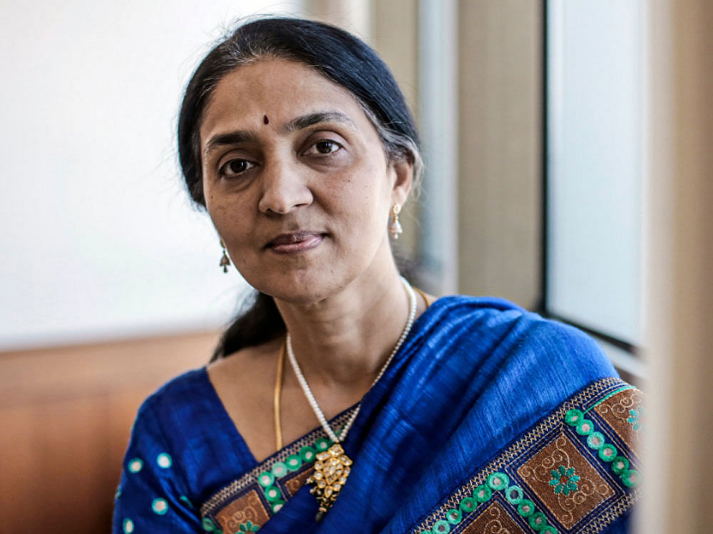 Chitra Ramkrishna today quit as Managing Director and CEO of the National Stock Exchange with immediate effect presumably over differences with some board members, after having served the premier bourse for over two decades since its inception. Image source twitter