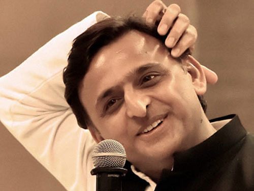 Chief Minister Akhilesh Yadav today appeared not averse to an alliance with Congress for UP Assembly polls, saying such a combine can win over 300 seats in the 403-member House, but firmly ruled out any tie-up with BSP. PTI FIle Photo