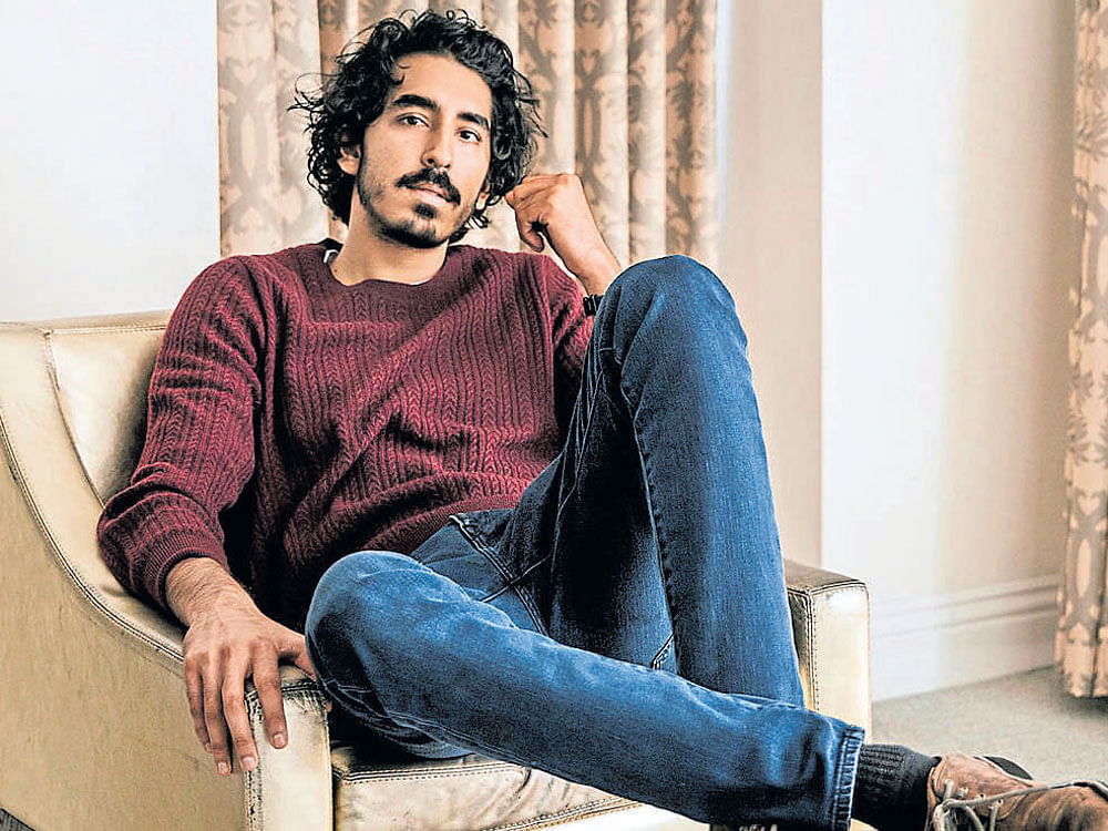 going places Actor Dev Patel. photo by Nathaniel Wood/nyt