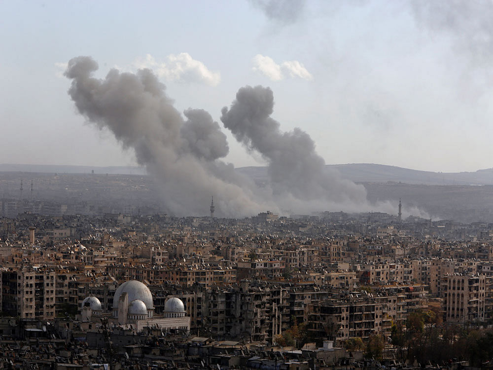 Mogherini asked, adding that she did not consider President Bashar al-Assad's regime as having already won the Aleppo battle. As of today the Syrian army controlled more than half the rebel part of Aleppo after seizing overnight another sector in an offensive that has claimed more than 300 civilian lives and forced tens of thousands to flee the fighting. Reuters photo