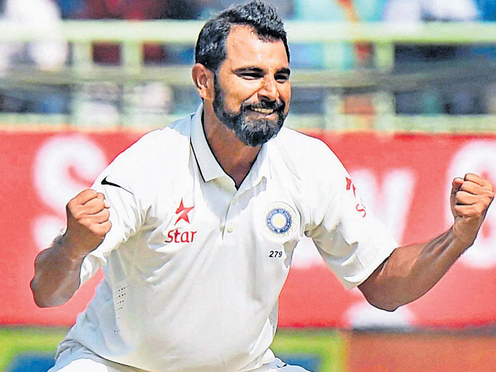 top notch : Mohammad Shami has been quicker and more effective since his return to action this year. PTI
