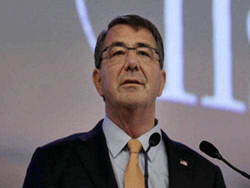 Carter, who would be in India next week, said this in his address to the Regan National Defence Forum in Simi Valley, California. AP File photo