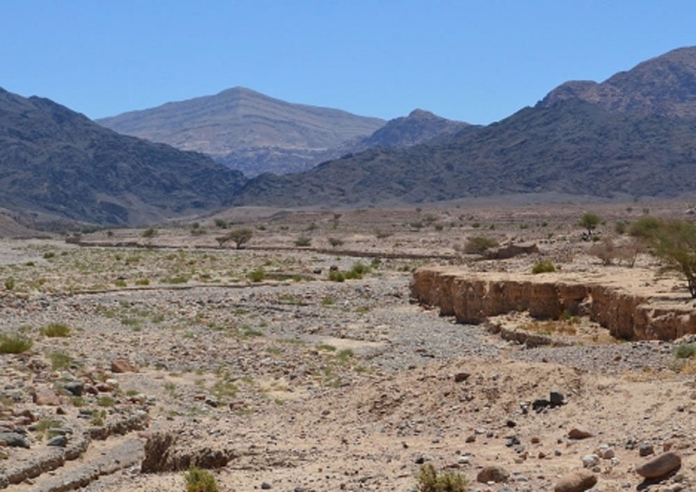Wadi Faynan, Jordan, where researchers found evidence of ancient pollution caused by the combustion of copper. Photo: Barqa Landscape Project/University of Waterloo.