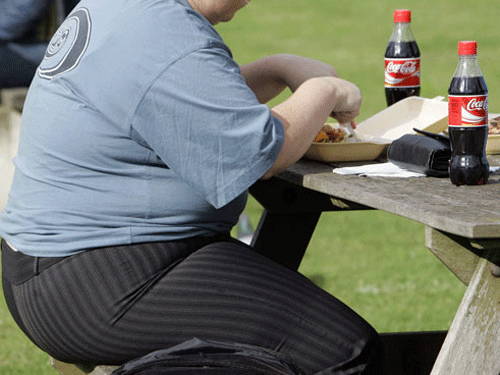 In the randomised controlled trial, 38 men with abdominal obesity followed a dietary pattern high in either carbohydrates or fat, of which about half was saturated. AP File Photo.