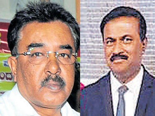 T N Chikkarayappa and S C Jayachandra, DH file photo