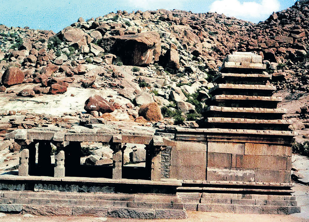 of importance M H Krishna (inset) initiated surveys and excavations in historical places such as Brahmagiri archaeological site  in the State. DH FILE PHOTO