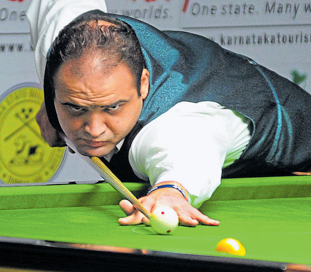 on the ball Iran's Soheil Vahedi feels playing billiards has helped improve his snooker skills. DH photo