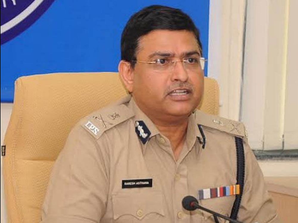 Gujarat-cadre IPS officer Rakesh Asthana as acting director of the CBI. Picture courtesy Twitter