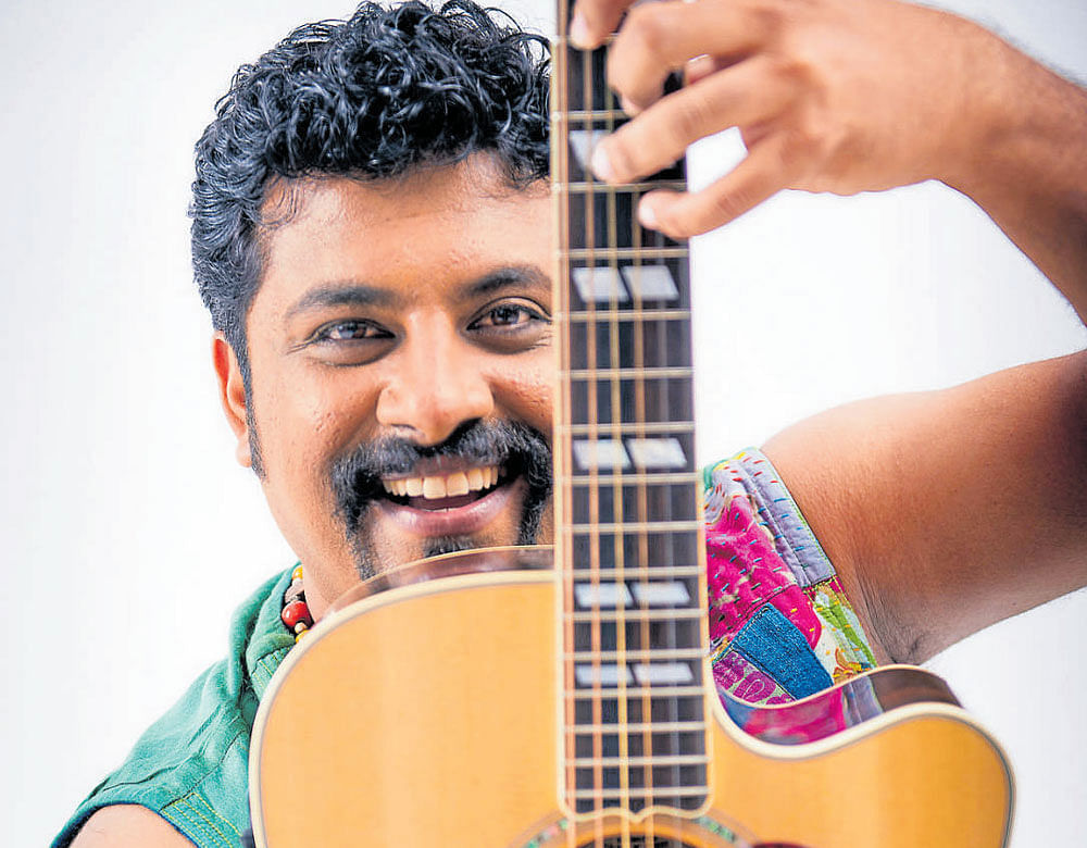 Singer-songwriter Raghu Dixit is known for giving Indian folk music a different twist.