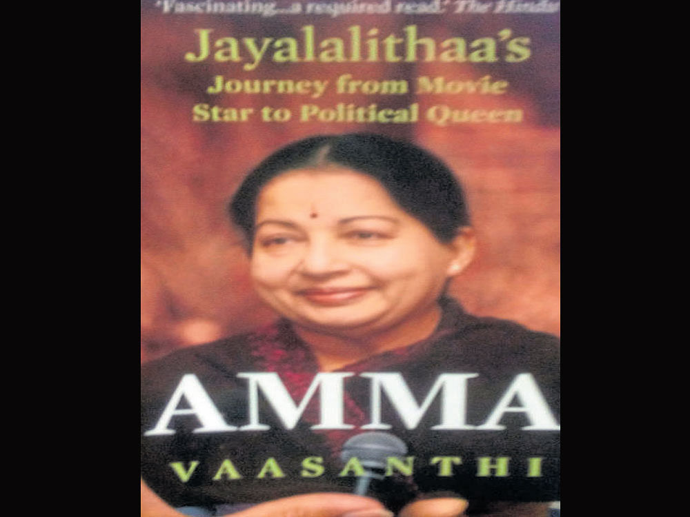 J Jayalaithaa's biography 'Amma-Jayalalit- haa's Journey from Movie Star to Political Queen' is in sudden demand, following her death.