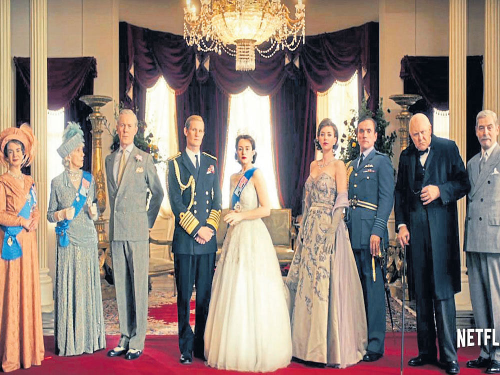 drama unlimited 'The Crown', a show on Netflix.