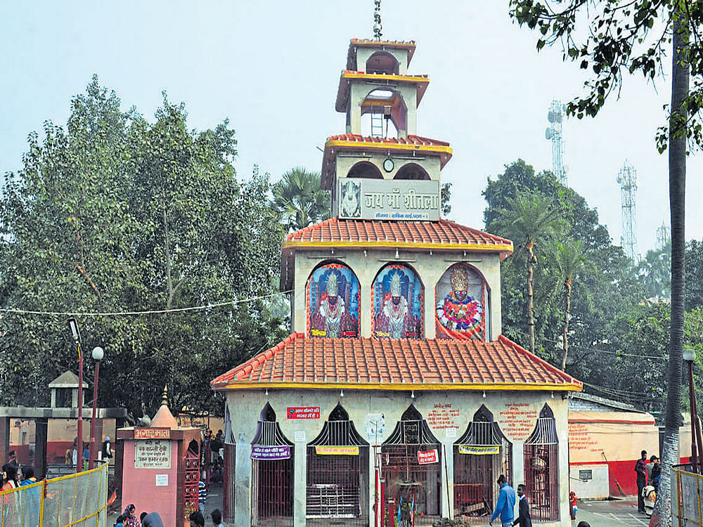 Sheetla Mata Mandir in Patna Saheb area. Mohan Prasad