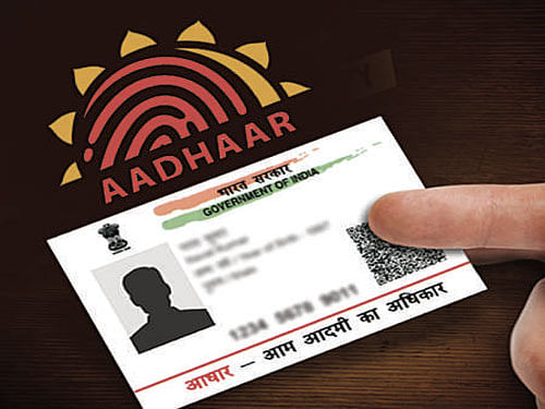 A customer feeds his or her Aadhaar number into the app and selects a bank. The biometric information then serves as the password. The move is aimed at promoting digital payments among the poor and those living in areas not served by networks such as Master and Visa, an official said. File photo. For representation purpose