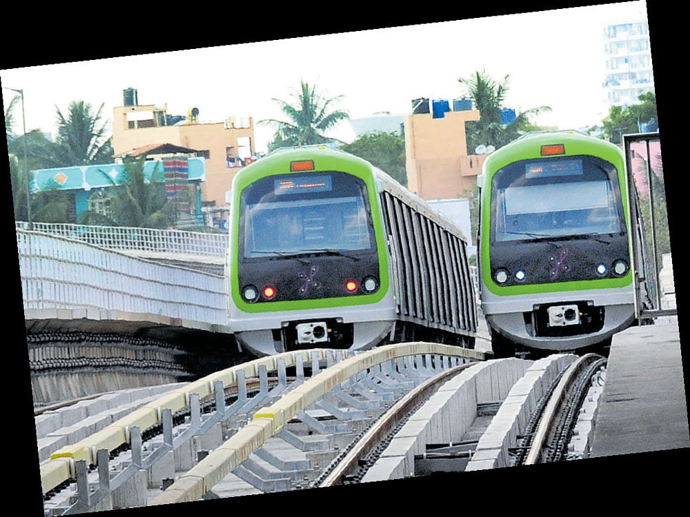 PRESSING NEED People hope for better Metro rail connectivity in the new year.
