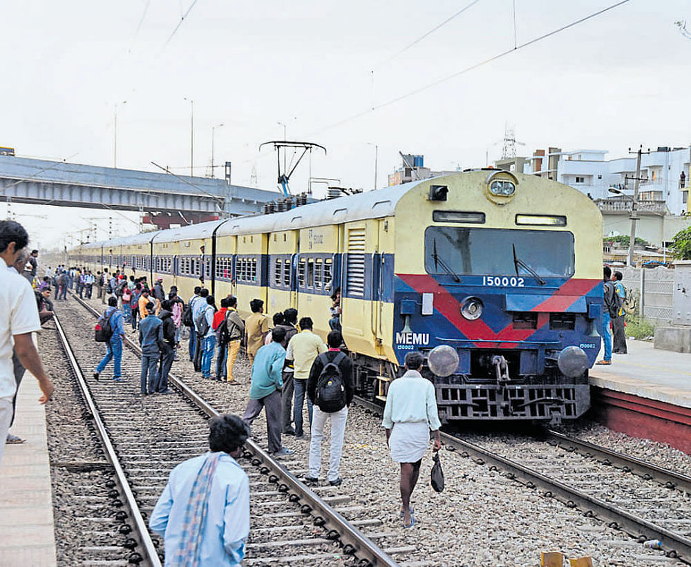 The Centre is contemplating setting up an organisation exclusively for developing and implementing rail infrastructure projects in Bengaluru. DH file photo