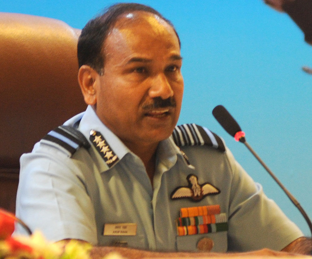 ir Chief Marshal Arup Raha. DH file photo