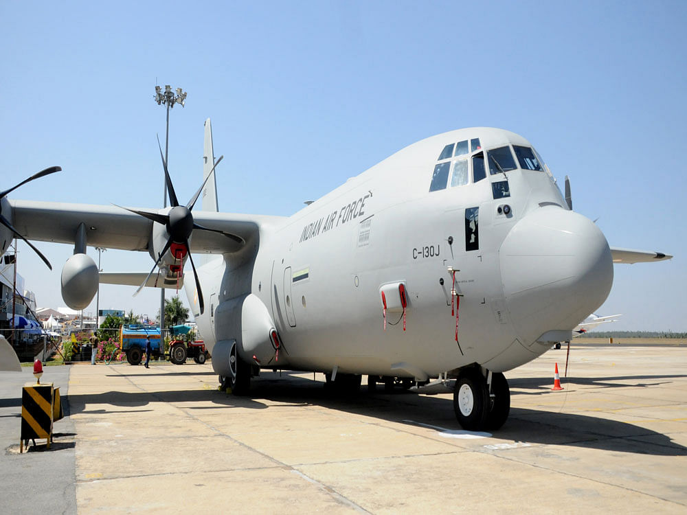 India is set to position its second squadron of special operations aircraft C-130J in Panagarh, West Bengal, to increase flying in areas close to the disputed boundary with China. DH file photo