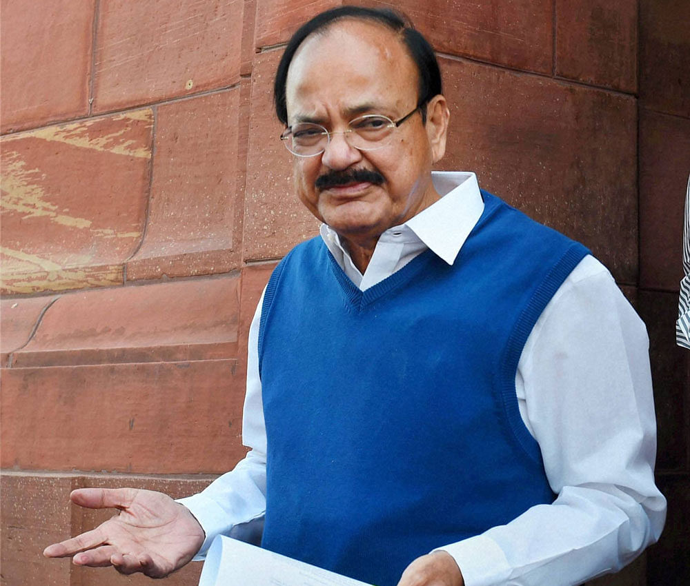 Naidu said that the government was trying to usher in cleanliness in all aspects of the society and this massive exercise is a form of 'yagna' and there could be inconvenience. PTI File Photo.