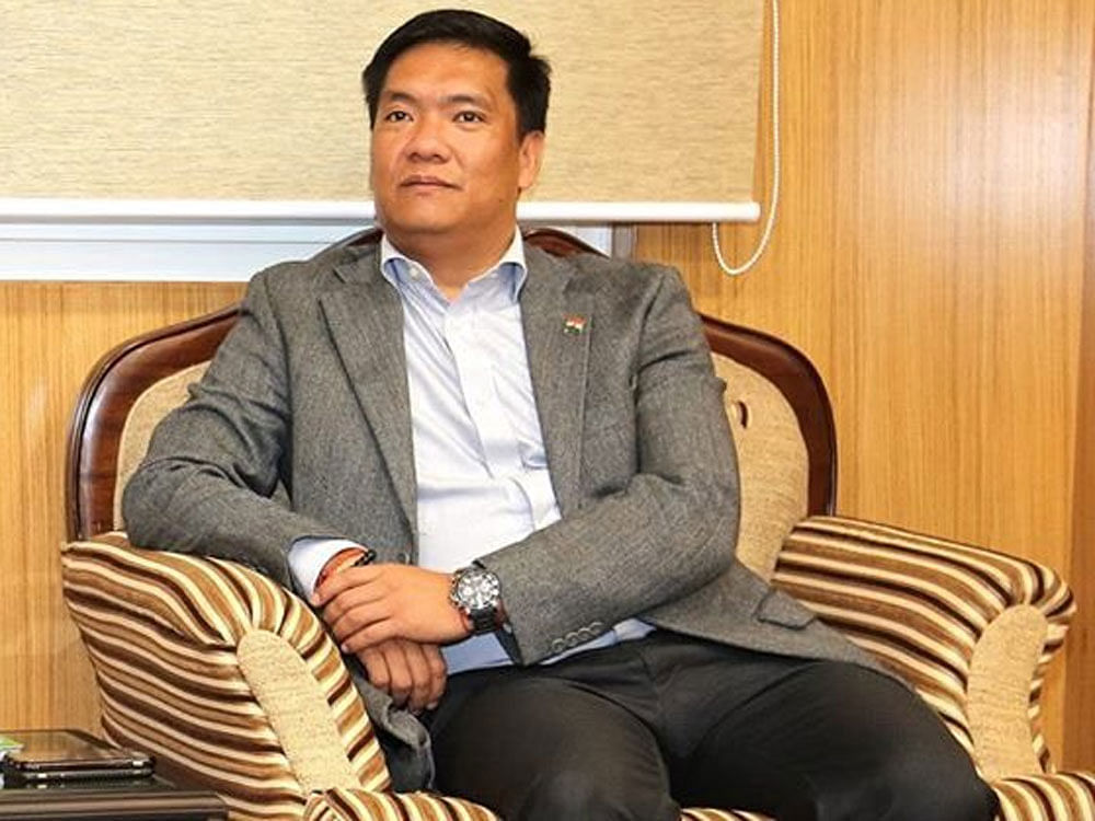 The BJP in Arunachal Pradesh today made it clear that it will 'only' support Pema Khandu government in the state and 'will never' support any other chief minister. Imahe source Twitter