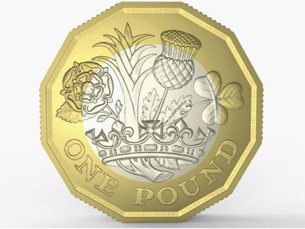 But it is set to be replaced by the new 12-sided 1 pound coin in March and the round pound will cease to be legal tender by October 15. Courtesy: Twitter