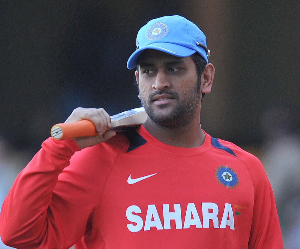 The BCCI today said in a statement that Dhoni has informed the Board that he wishes to step down as the captain of the Indian cricket team from the One-Day Internationals and T20 Internationals. dh file photo