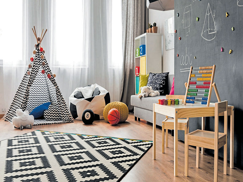 A room is not just a place where the child goes to sleep, but a space for the child to grow, contemplate and get creative.