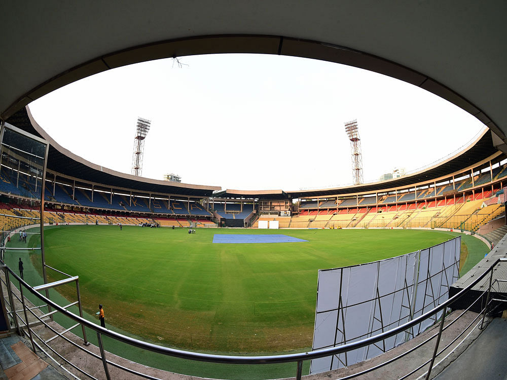 The Chinnaswamy stadium will host England in the third T20I on February 1 while Australia will play India in the second of the four Test series from March 4.