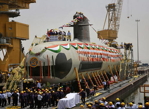Union Minister of State for Defence Subhash Bhamre will preside over the function to initiate the launch of Khanderi (Yard 11876). file photo