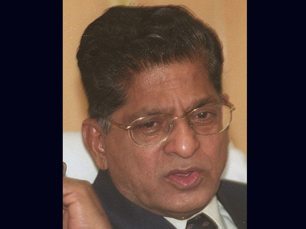 Former judge of the Karnataka High Court justice P Vishwanath Shetty. File photo