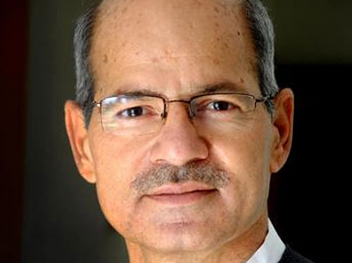 Environment Minister Anil Madhav Dave. Picture courtesy Twitter