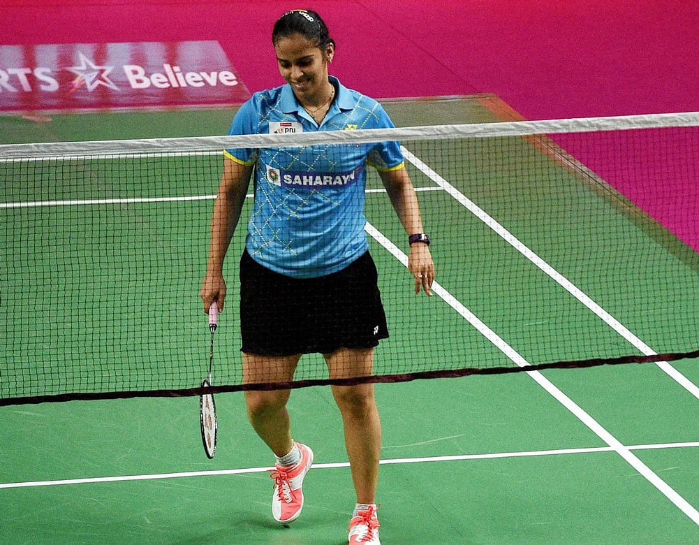 Ace Indian shuttler Saina Nehwal. PTI File Photo.