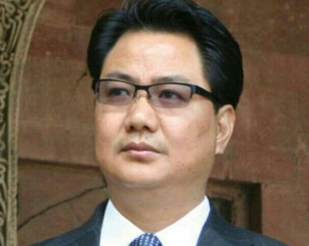 Rijiju was reacting to claims by a CRPF jawan, who in the video identified himself as Jeet Singh, that facilities being offered to paramilitary personnel were not at par with the Army. image courtesy: twitter