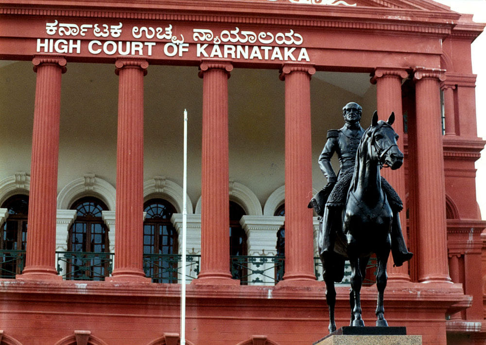 The high court of Karnataka. DH File photo.
