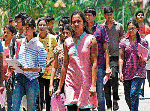 The Centre introduced JEE in 2012 as a common entrance test for admissions to centrally funded technical institutions during the previous UPA&#8200;regime. File Photo.