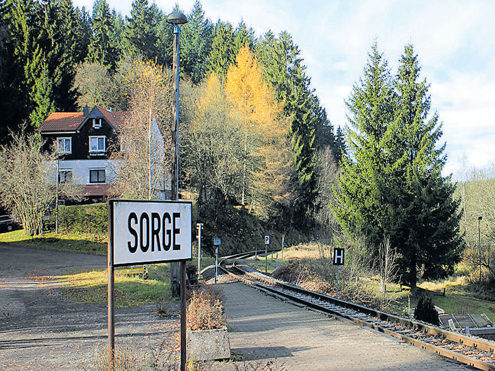 witness to war Station at Sorge, a border-town between the former East and West Germany. Photo by author