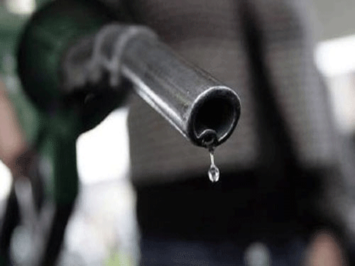 Petrol price up by 42 paisa/litre, diesel by Rs 1.03 a litre