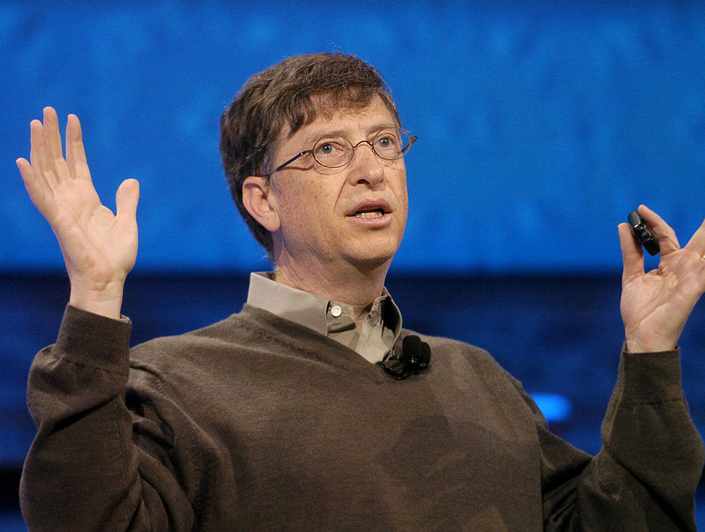Picked from Forbes' billionaires list, they include Microsoft founder Bill Gates, Mark Zuckerberg who co-founded Facebook, and Jeff Bezos, founder of Amazon. DH File photo
