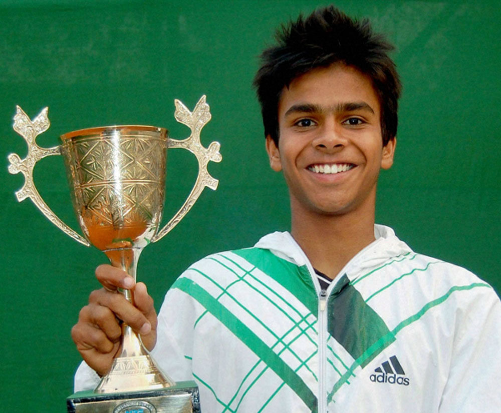 Not only this, Nagal, who grabbed eye balls after winning the junior 2015 Wimbledon doubles title, brought his girlfriend to Delhi during the Spain tie without permission. pti file photo