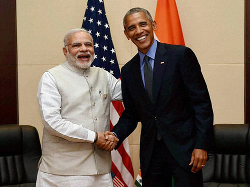 Obama was one of the first leaders to congratulate Modi after his electoral victory in May 2014 and immediately invited him to visit the White House. pti file photo