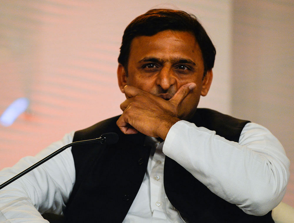 Akhilesh Yadav, Chief Minister and SP&#8200;supremo, has offered 100 seats to the Congress, but they want 120, sources in his party told DH. File photo