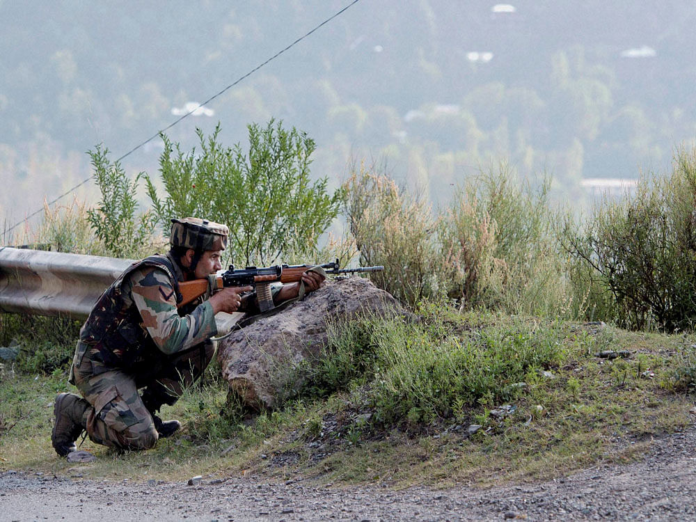 Security forces launched an anti-militancy operation in the wee hours in Hadoora area of Ganderbal district, 25 km from here, following information about presence of militants in the area, an army official said. PTI File Photo.