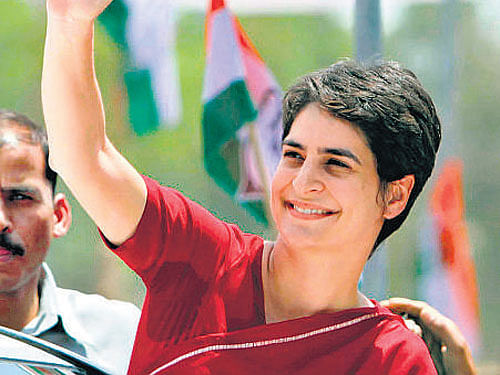 Though Priyanka has managed campaigning duties for Sonia and Rahul during successive general elections, she has so far not stepped out of Amethi and Raebareli despite a clamour among the Congress workers.