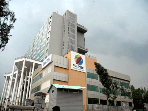 The city-based firm, however, saw revenues rising 6.2 per cent to Rs 13,764.5 crore in the said quarter from Rs 12,951.6 crore in the same period last year, according to a filing on the BSE. The result is as per Indian Accounting Standards. Wipro's IT services segment revenue stood at USD 1,902.8 million, a sequential decrease of 0.7 per cent and 3.5 per cent rise year-on-year as per IFRS. DH file photo