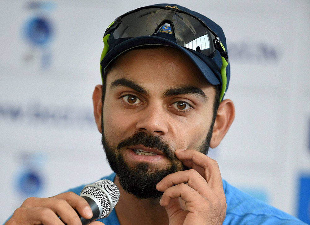 Kohli said it was also the time for new spinners -- Parvez Rasool and Yuzvendra Chahal -- who came in place of experienced Ravichandran Ashwin and Ravindra Jadeja to become T20 specialists. PTI File Photo.
