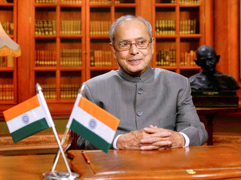 President Pranab Mukherjee on Wednesday again came out in support of simultaneous polls for the Lok Sabha and state Assemblies. PTI Photo