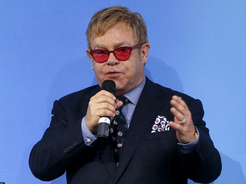Musician Elton John. Reuters file photo