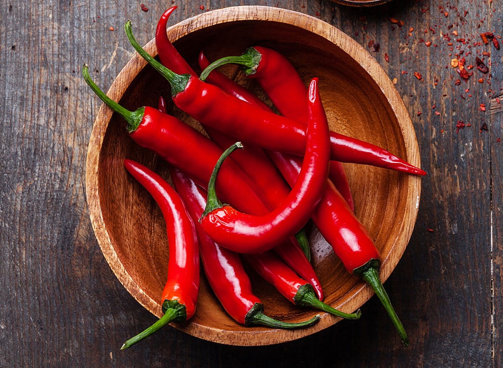 Hot peppers help you live longer