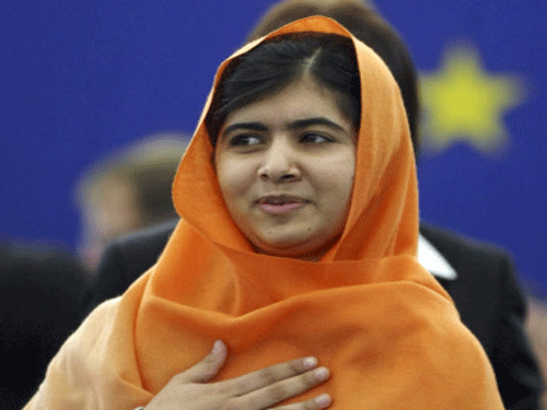 Yousafzai is the youngest ever recipient of the Nobel Peace Prize, which she shared in 2014 with India's Kailash Satyarthi, a fellow education activist. file photo