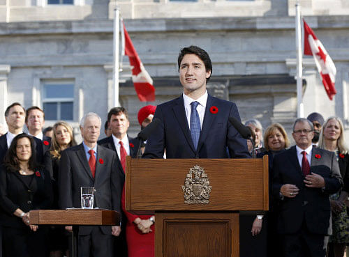 Canadian Prime Minister Justin Trudeau. Reuters file photo